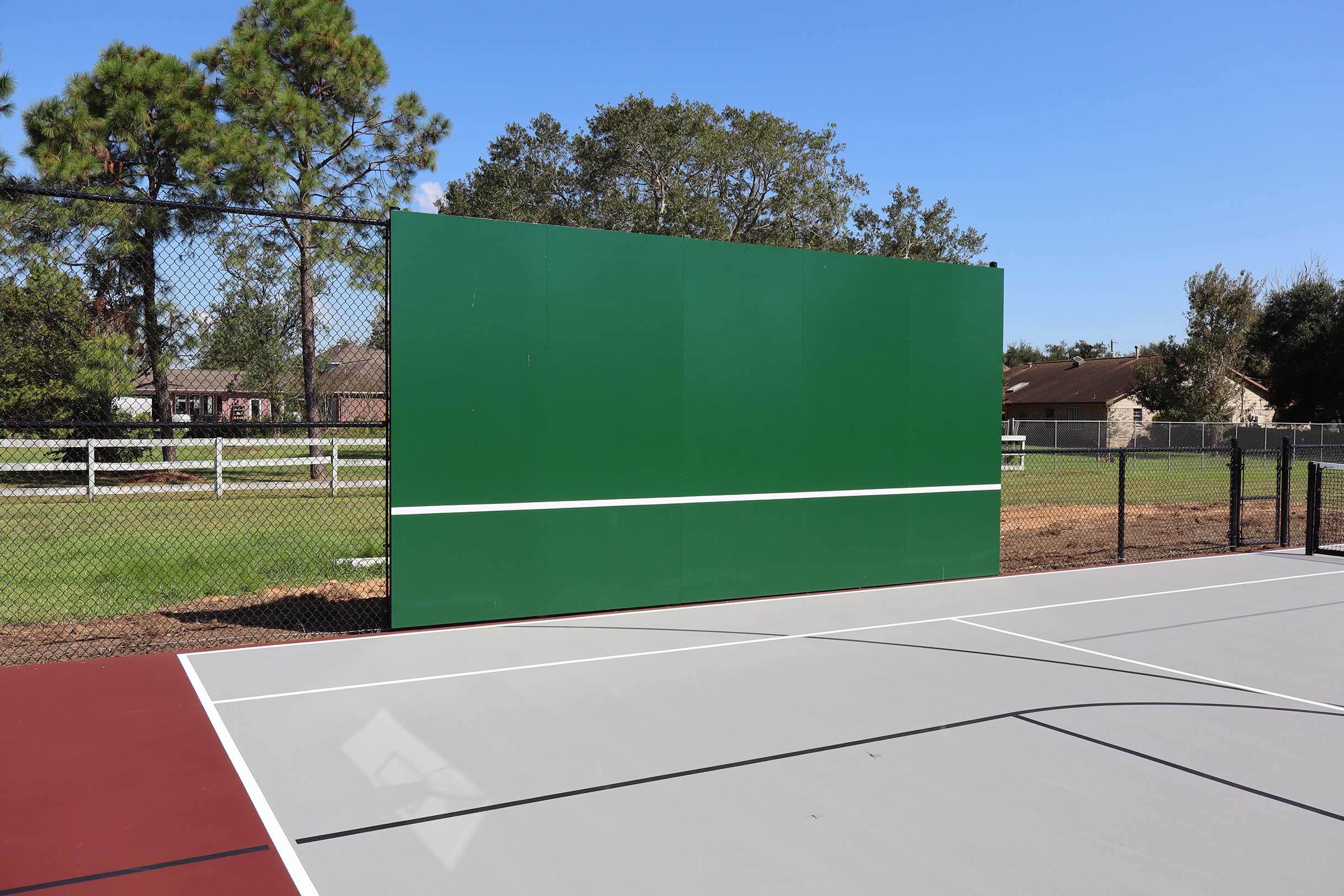 Friendswood Tennis Court by Aguilar Athletics
